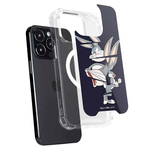 Looney Tunes Bugs Bunny Sliced iPhone 16 Pro MagSafe Case