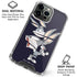 Looney Tunes Bugs Bunny Sliced iPhone 16 Pro Max Clear Case