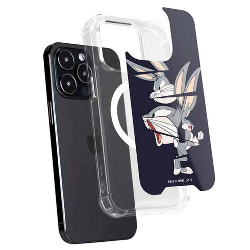 Looney Tunes Bugs Bunny Sliced iPhone 16 Pro Max MagSafe Case