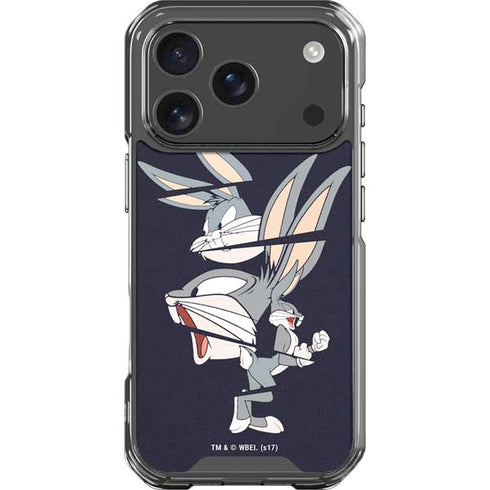 Looney Tunes Bugs Bunny Sliced iPhone 18 Pro Clear Case