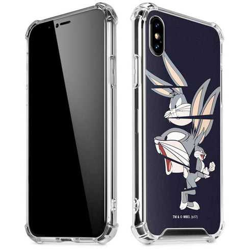 Looney Tunes Bugs Bunny Sliced iPhone X/XS Clear Case