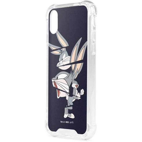 Looney Tunes Bugs Bunny Sliced iPhone XS Clear Case