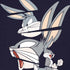 Looney Tunes Bugs Bunny Sliced iPhone XS Skin