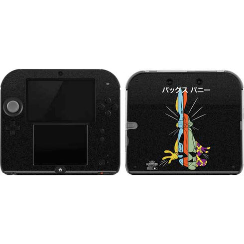 Looney Tunes Bugs Bunny Sliced Juxtapose Nintendo 2DS Skin