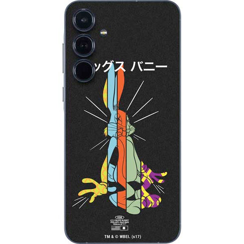 Looney Tunes Bugs Bunny Sliced Juxtapose Galaxy A35 5G Skin