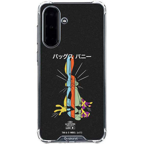 Looney Tunes Bugs Bunny Sliced Juxtapose Galaxy A36 5G Clear Case