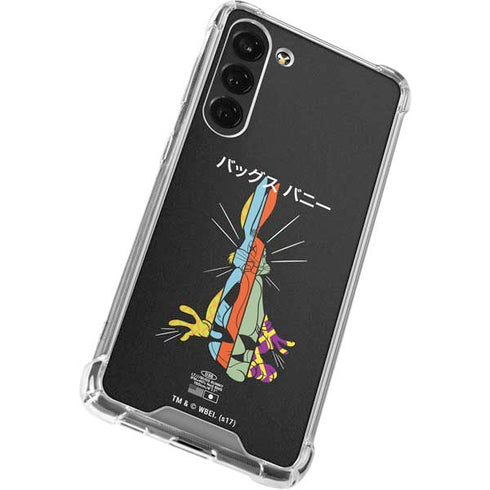 Looney Tunes Bugs Bunny Sliced Juxtapose Galaxy S24 FE Clear Case
