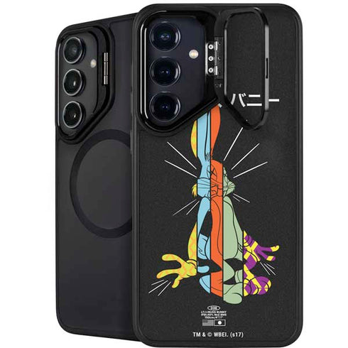 Looney Tunes Bugs Bunny Sliced Juxtapose Galaxy S24 Kickstand Case