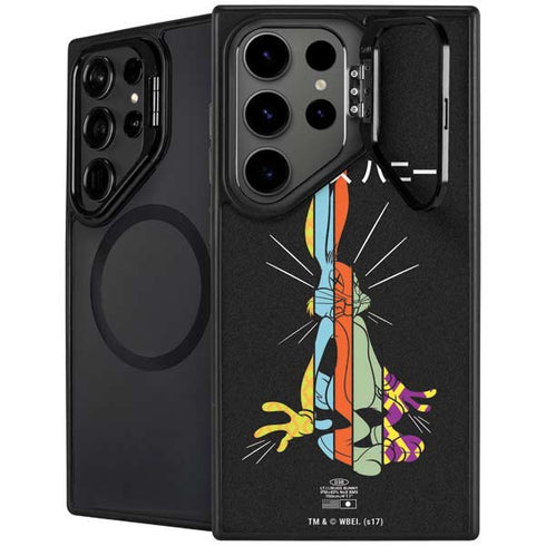 Looney Tunes Bugs Bunny Sliced Juxtapose Galaxy S24 Ultra Kickstand Case