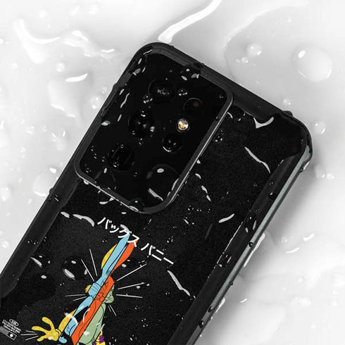 Looney Tunes Bugs Bunny Sliced Juxtapose Galaxy S24 Ultra Waterproof Case