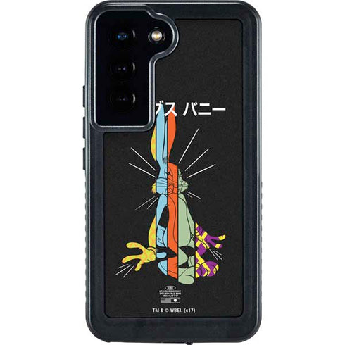 Looney Tunes Bugs Bunny Sliced Juxtapose Galaxy S24 Waterproof Case