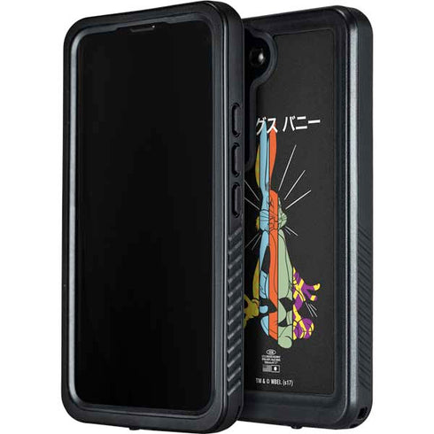 Looney Tunes Bugs Bunny Sliced Juxtapose Galaxy S24 Waterproof Case