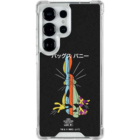 Looney Tunes Bugs Bunny Sliced Juxtapose Galaxy S25 Ultra Clear Case