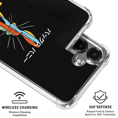 Looney Tunes Bugs Bunny Sliced Juxtapose Galaxy S26 Clear Case
