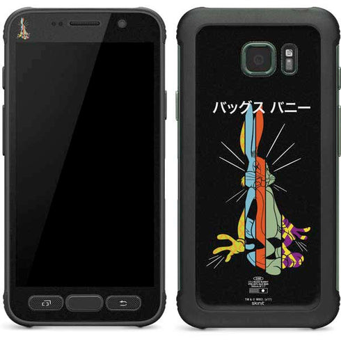 Looney Tunes Bugs Bunny Sliced Juxtapose Galaxy S7 Active Skin