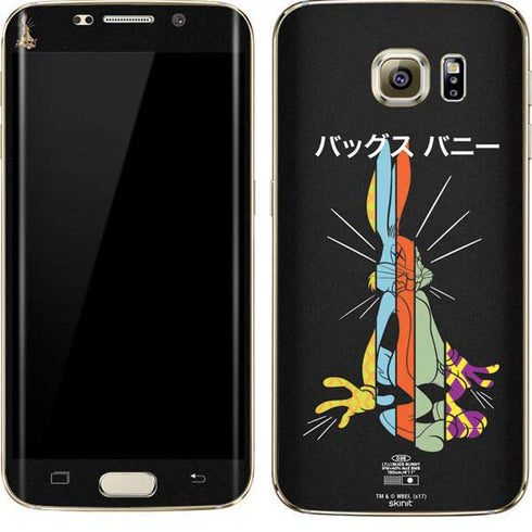 Looney Tunes Bugs Bunny Sliced Juxtapose Galaxy S7 Edge Skin