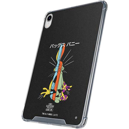 Looney Tunes Bugs Bunny Sliced Juxtapose iPad 11th Gen (2025) Clear Case