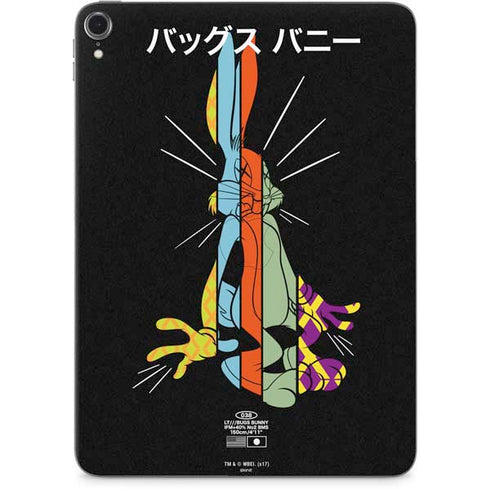 Looney Tunes Bugs Bunny Sliced Juxtapose Apple iPad Pro Skin