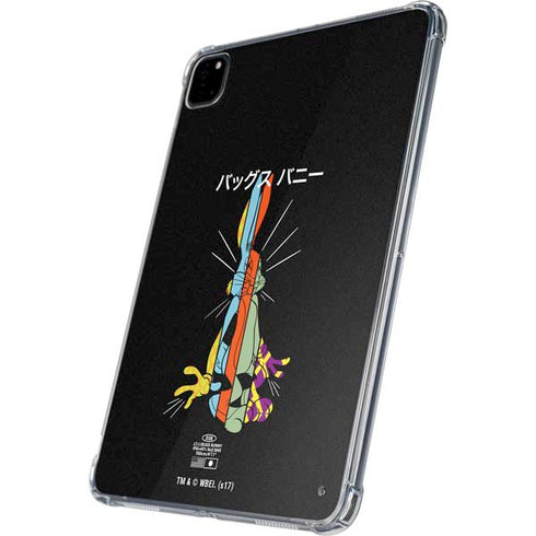 Looney Tunes Bugs Bunny Sliced Juxtapose iPad Pro 11in (2024) Clear Case