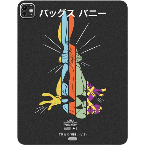 Looney Tunes Bugs Bunny Sliced Juxtapose iPad Pro 13in M4 (2024) Skin
