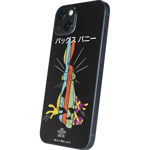 Looney Tunes Bugs Bunny Sliced Juxtapose iPhone 15 Skin