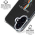 Looney Tunes Bugs Bunny Sliced Juxtapose iPhone 16 Clear Case