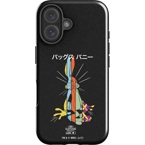 Looney Tunes Bugs Bunny Sliced Juxtapose iPhone 16 Impact Case
