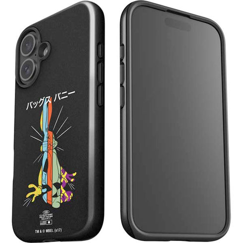 Looney Tunes Bugs Bunny Sliced Juxtapose iPhone 16 Plus Impact Case