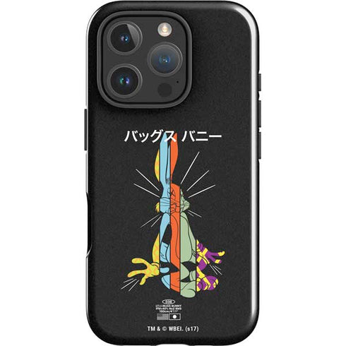 Looney Tunes Bugs Bunny Sliced Juxtapose iPhone 16 Pro Max Impact Case