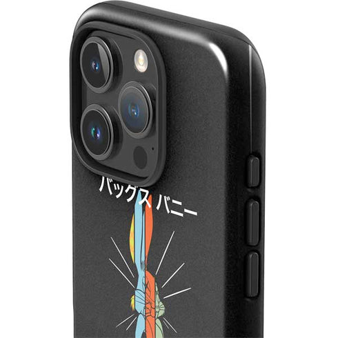 Looney Tunes Bugs Bunny Sliced Juxtapose iPhone 16 Pro Max Impact Case