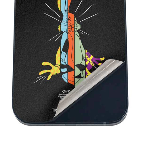 Looney Tunes Bugs Bunny Sliced Juxtapose iPhone 16 Skin