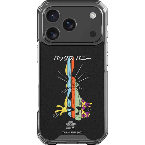Looney Tunes Bugs Bunny Sliced Juxtapose iPhone 18 Pro Clear Case