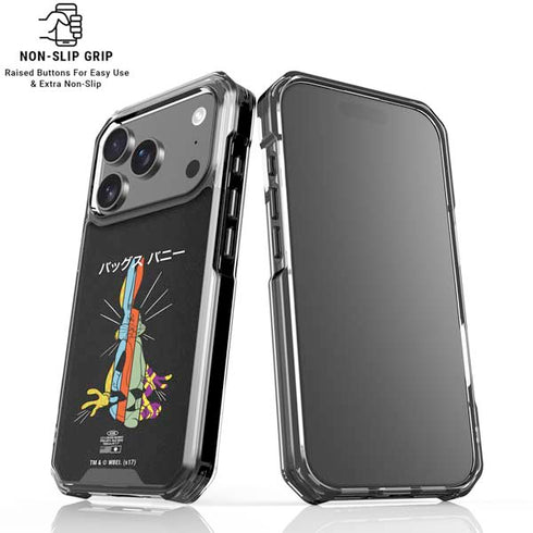 Looney Tunes Bugs Bunny Sliced Juxtapose iPhone 18 Pro Clear Case