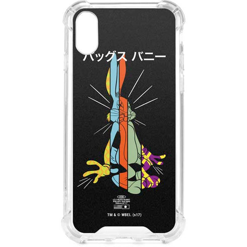 Looney Tunes Bugs Bunny Sliced Juxtapose iPhone XS Clear Case