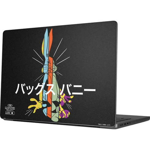 Looney Tunes Bugs Bunny Sliced Juxtapose Apple MacBook Pro 14-inch Skin