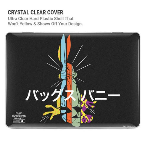 Looney Tunes Bugs Bunny Sliced Juxtapose MacBook Cases