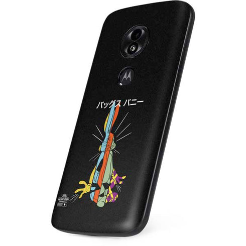 Looney Tunes Bugs Bunny Sliced Juxtapose Moto E5 Play Skin