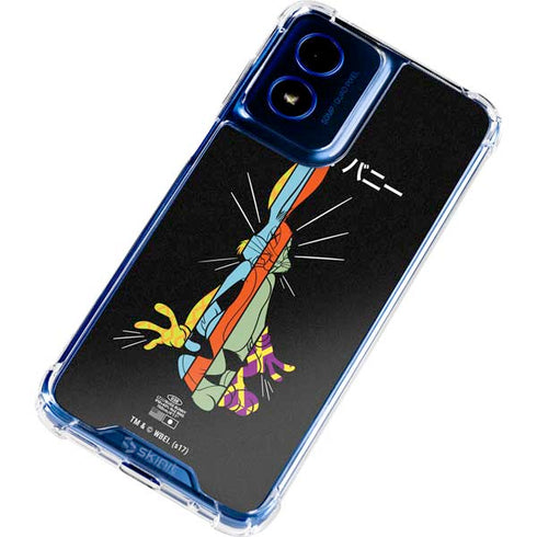 Looney Tunes Bugs Bunny Sliced Juxtapose Moto G 5G (2024) Clear Case