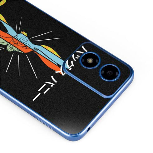 Looney Tunes Bugs Bunny Sliced Juxtapose Moto G Play 4G (2024) Skin