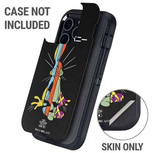 Looney Tunes Bugs Bunny Sliced Juxtapose Otterbox Defender iPhone Skin