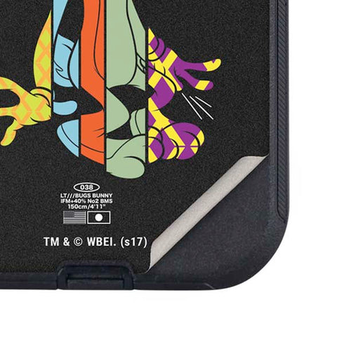 Looney Tunes Bugs Bunny Sliced Juxtapose Otterbox Defender iPhone Skin