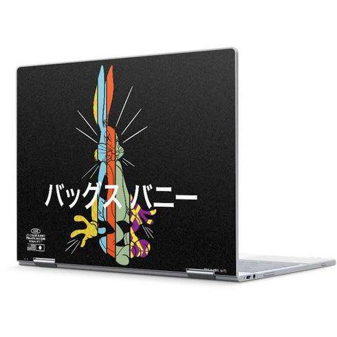 Looney Tunes Bugs Bunny Sliced Juxtapose Pixelbook Skin