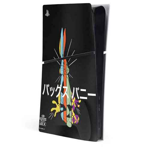 Looney Tunes Bugs Bunny Sliced Juxtapose PlayStation PS5 Skins
