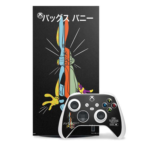 Looney Tunes Bugs Bunny Sliced Juxtapose Xbox Series X Skins