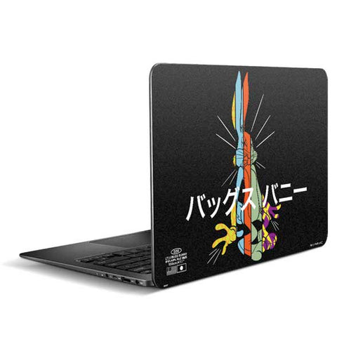 Looney Tunes Bugs Bunny Sliced Juxtapose Zenbook UX305FA 13.3in Skin