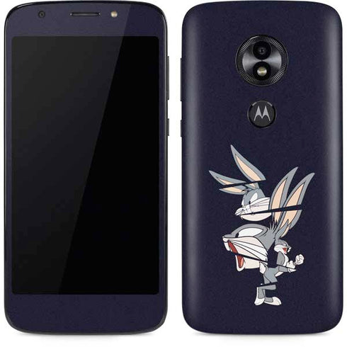 Looney Tunes Bugs Bunny Sliced Moto E5 Play Skin