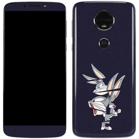 Looney Tunes Bugs Bunny Sliced Moto E5 Plus Skin