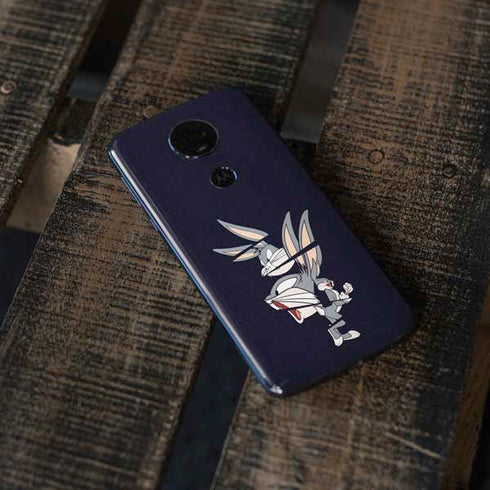 Looney Tunes Bugs Bunny Sliced Moto E5 Plus Skin