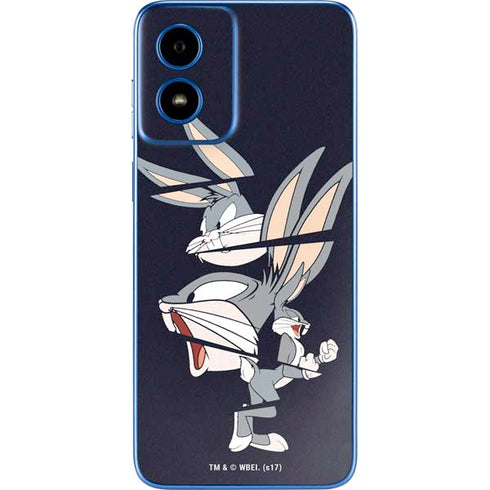 Looney Tunes Bugs Bunny Sliced Moto G Play 4G (2024) Skin
