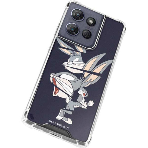 Looney Tunes Bugs Bunny Sliced Moto G Play 5G (2025) Clear Case